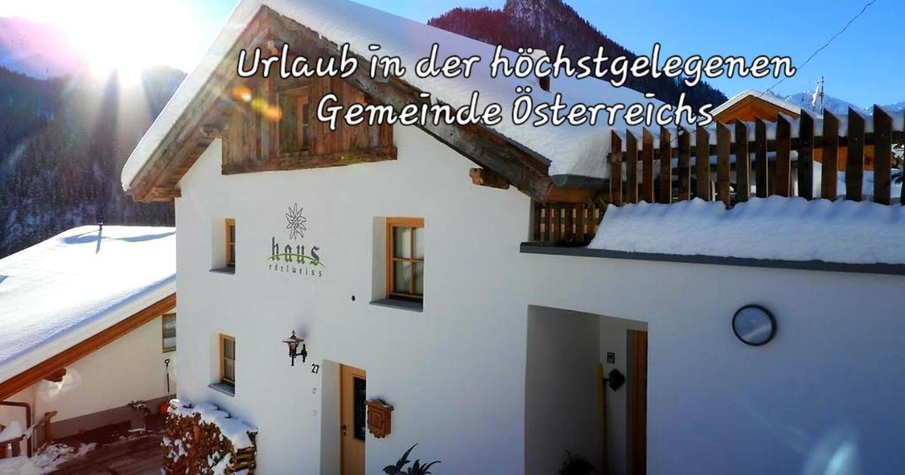 Haus Edelweiss Spiss Bei Samnaun Exterior photo